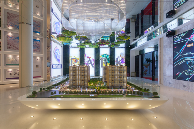 由我司施工項(xiàng)目—匯顯·城市公園營(yíng)銷中心及樣板房盛大開(kāi)放